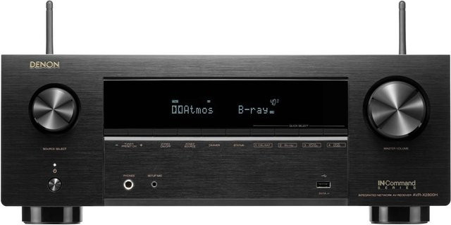 Denon AVR-X2800H DAB 7.2-Kanal 8K-AV-Receiver Schwarz - Bild 1