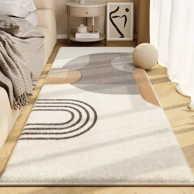 VIKAMA Rutschfeste Matte in Weiß für Schlafzimmer und Wohnzimmer - Bild 1