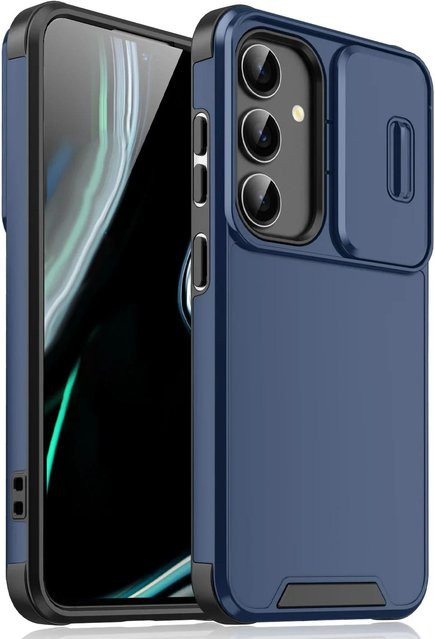 Schutzhülle mit Schiebekamera-Abdeckung für Samsung Galaxy A56 A36 A16 A06 A55 A54 A35 A25 A15 A53 A23 A32 A14 A13 A04S 5G 4G in Blau - Bild 1
