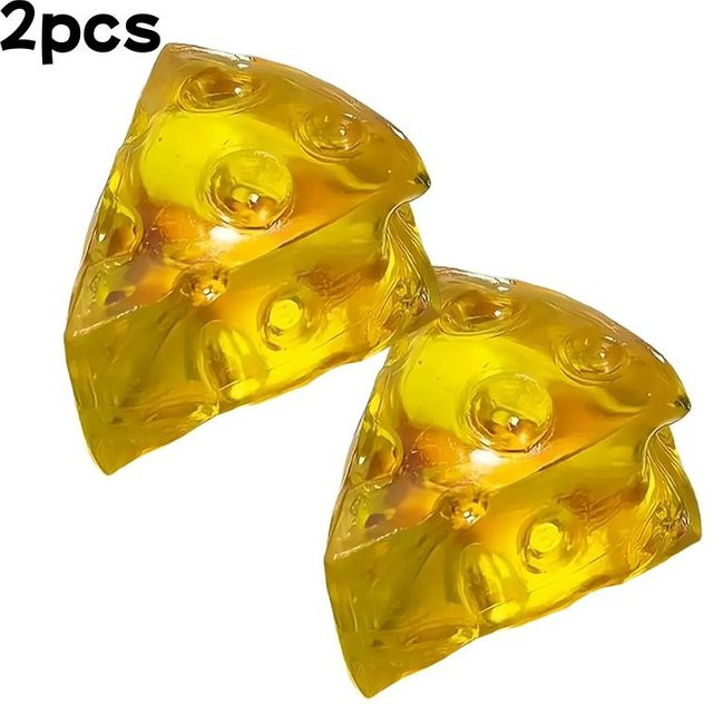 Binchi Outdoor Equipment Honigkäse Squishy Fidget Spielzeug, Super Weich, Stressball - Bild 1