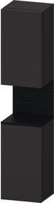 Duravit Hochschrank Qatego mit 2 Türen, Wandmontage, Grau Matt, B/T/H: 40 x 36 x 176 cm - Bild 1