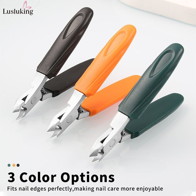 LUSLUKING Nagelhautschere, Edelstahl, Unisex, Metallic - Bild 1
