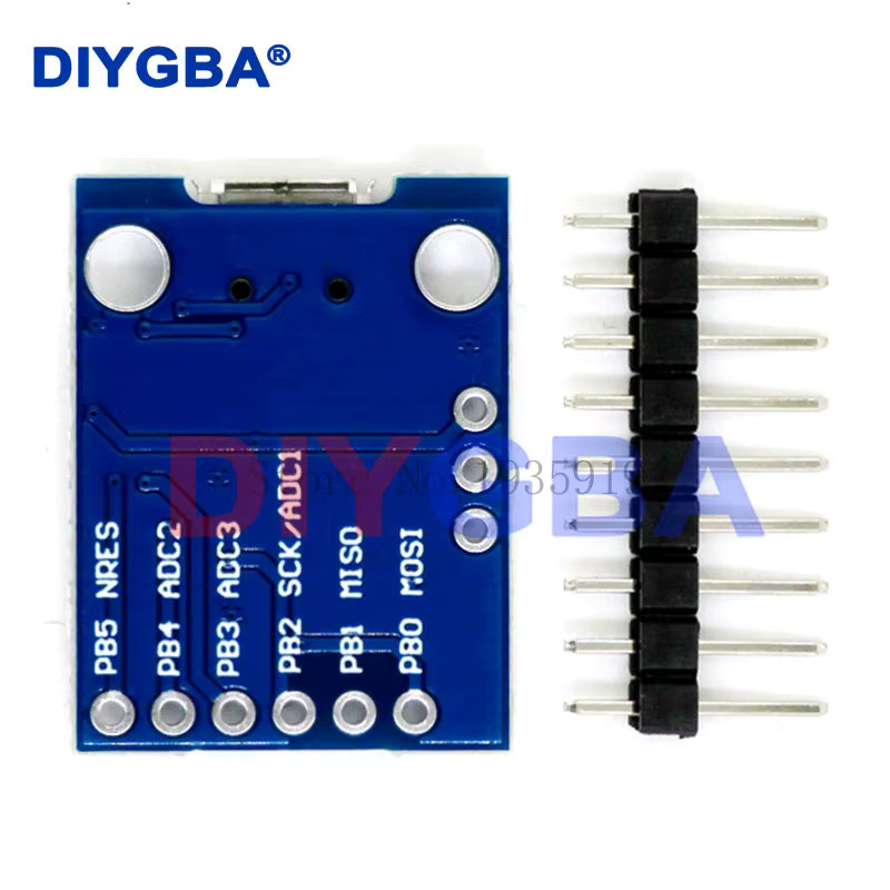 Attiny85 Digispark Micro USB Entwicklungsboard Modul für Arduino in Blau - Bild 3
