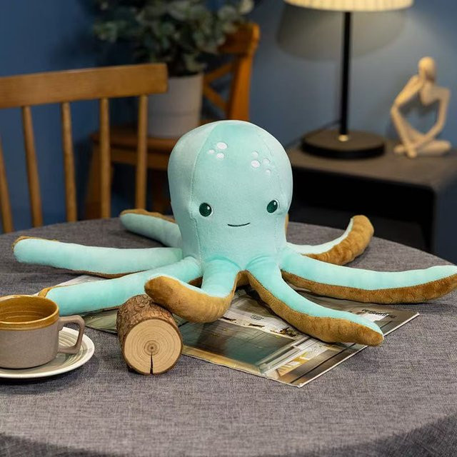 Yiran Health & Beauty Blauer Oktopus, Plüschtier, ab 14 Jahren - Bild 1