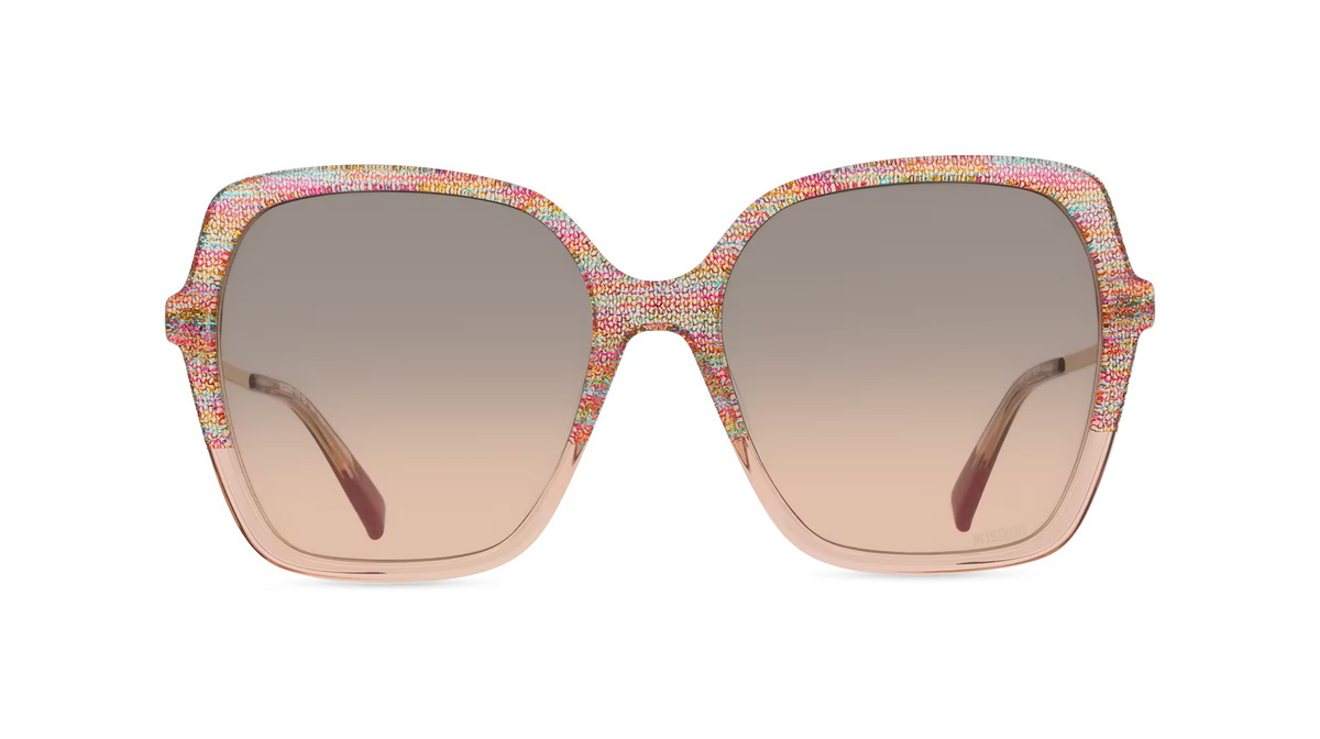 Missoni 0148/S Sonnenbrille Butterfly, Vollrand, Acetat, pink - Bild 1