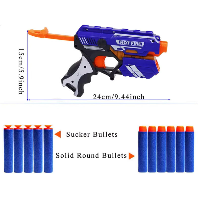 Nerf Spielzeugpistole, Kunststoff, Bunt / Mehrfarbig - Bild 2