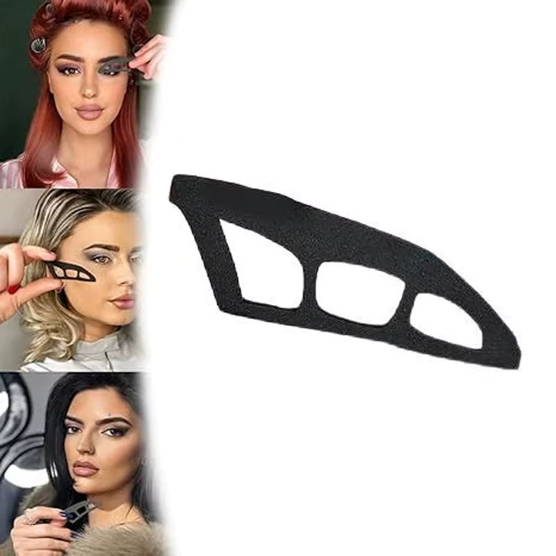 YZS Augen-Make-up-Schablone, Wiederverwendbare Augenbrauen-Vorlage, Unisex - Bild 6