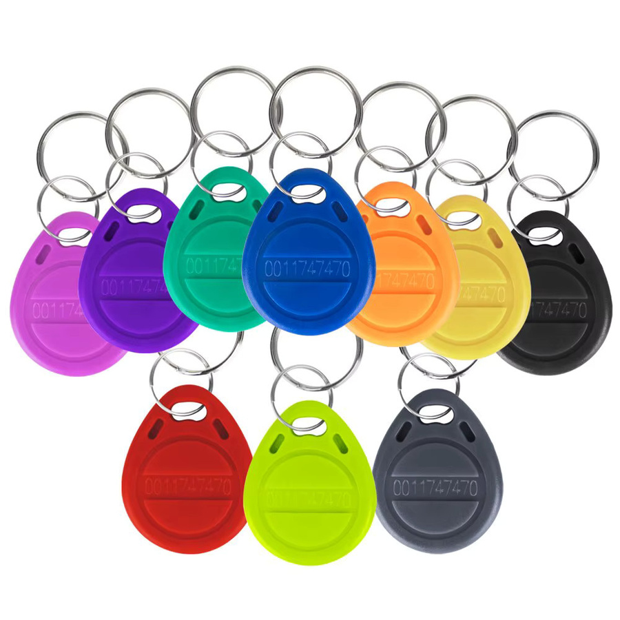 20 Stück RFID Access Control Tags KAFNHCKA 125 KHz Proximity Keyfobs in verschiedenen Farben TK4100 EM4100 - Bild 2