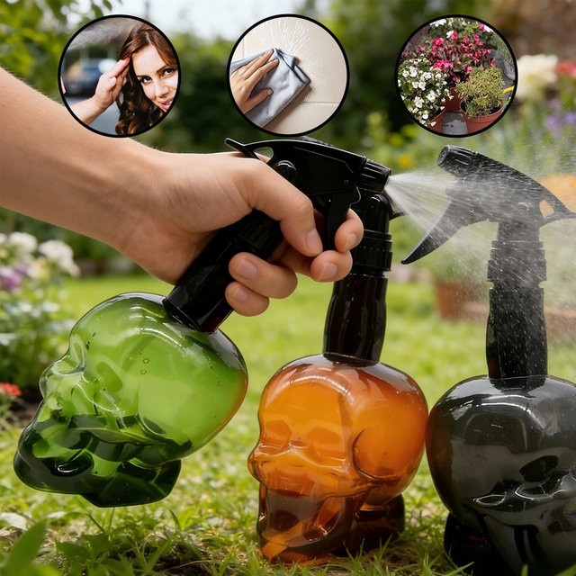 NAOM Sprühflasche mit Totenkopf-Design, 500 ml, Unisex - Bild 1