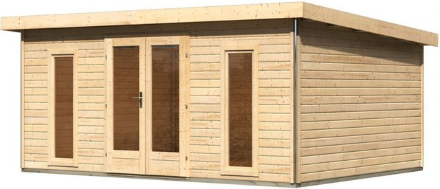 Gartenhaus aus Holz RADEBURG 4 mit den Maßen B: 490 cm x T: 369 cm - Bild 1