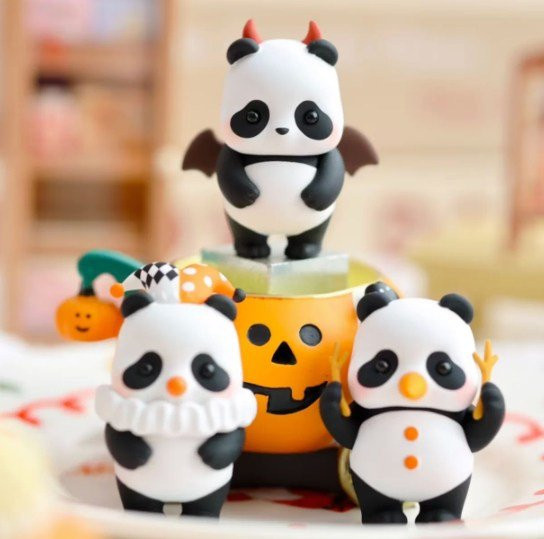 52TOYS Mini Panda Blindbox, PVC-Figur, Tiere, Kunststoff, Bunt / Mehrfarbig - Bild 1