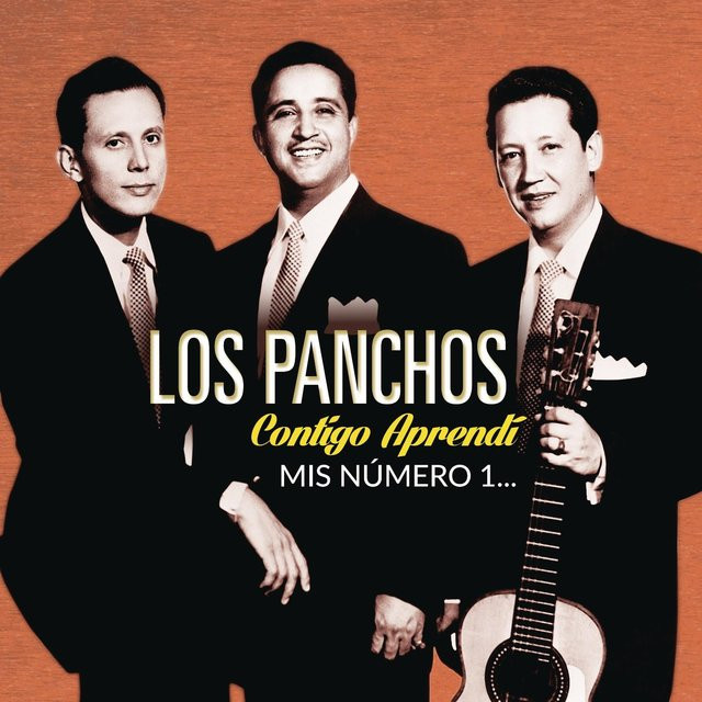 CD Trio Los Panchos - Contigo Aprendi: Weltmusik Album in White - Bild 1