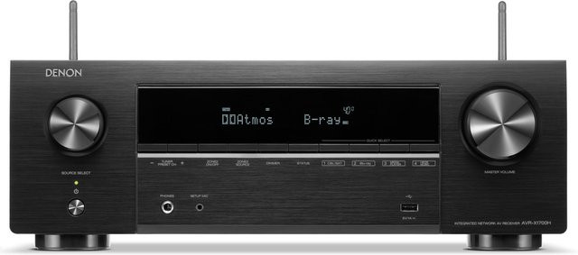 Denon AVR-X1700H Heimkino-Receiver mit HDMI in Schwarz - Bild 1