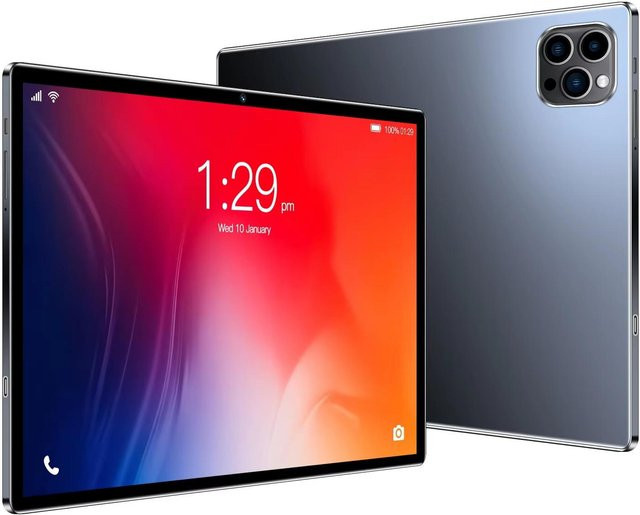 BDF S10 Tablet-PC Standard Version Schwarz mit 10,1 Zoll Display, Android 13, 4 GB RAM, 64 GB ROM, 4G LTE, WiFi und Bluetooth - Bild 1