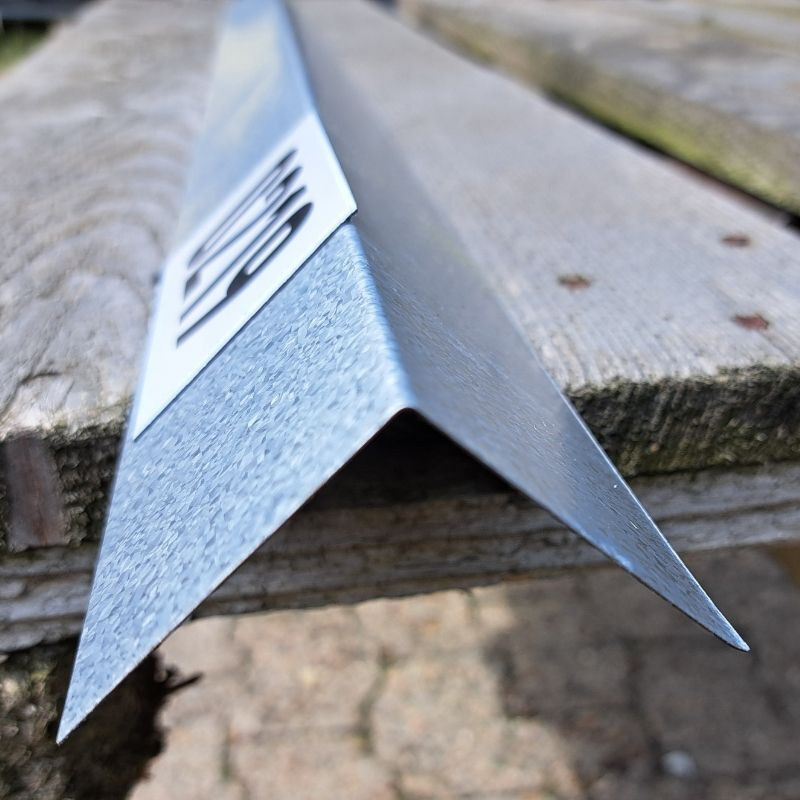 Winkelblech aus verzinktem Stahl von Friedrich von Lien AG in Silber, Länge: 1,00 m - Bild 1