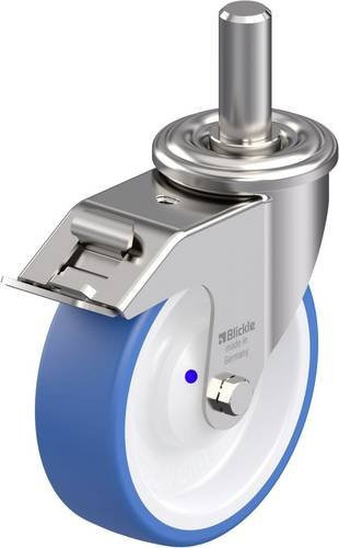 Blickle LEXZ-POTHS 125XKA-FI Edelstahl-Lenkrolle mit Rad-Durchmesser 125 mm und einer Tragfähigkeit von max. 150 kg - Bild 1