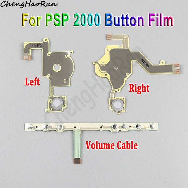 ChengHaoRan Flexibles Leitfähiges Membran-Kabel für PSP 2000 zur Reparatur der Richtungstasten und Lautstärketasten - Bild 1