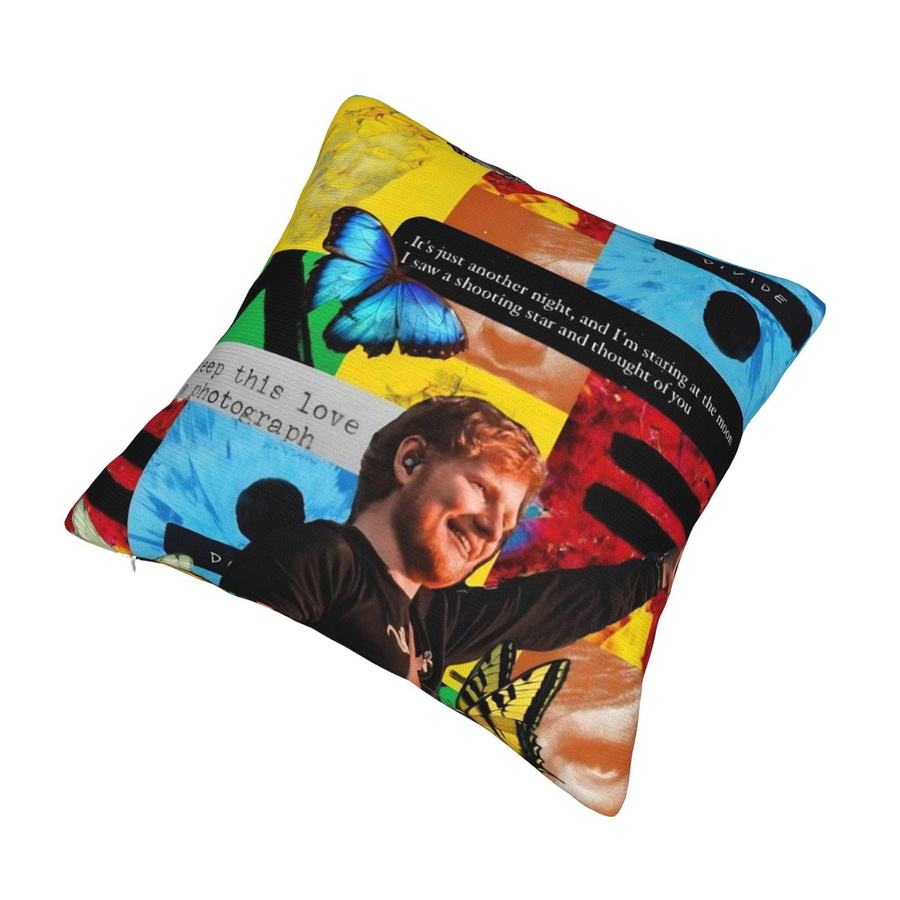 Dekorative Kissenhülle Ed Sheeran Loop Tour 2026 Merch von Colorbobble Home, Mehrfarbig, Breite: 30,48 cm, Höhe: 30,48 cm - Bild 5