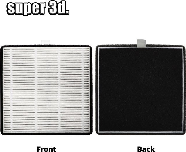 Creality Luftfilter mit Aktivkohle für FDM 3D-Drucker K2 Plus, K2 und K2 Pro in Schwarz - Bild 1