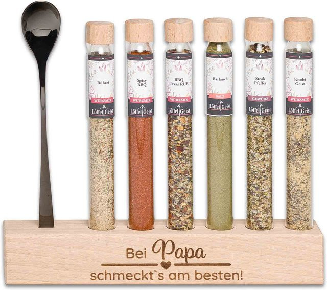 Löffelgeist Geschenkset Bei Papa schmeckt´s am besten! 222 g - Bild 1