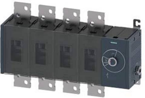 Siemens Lasttrennschalter 4polig 1250A 8 Schließer 8 Öffner 690 V/AC grau 690 V/AC 3KD52440RE400 - Bild 1