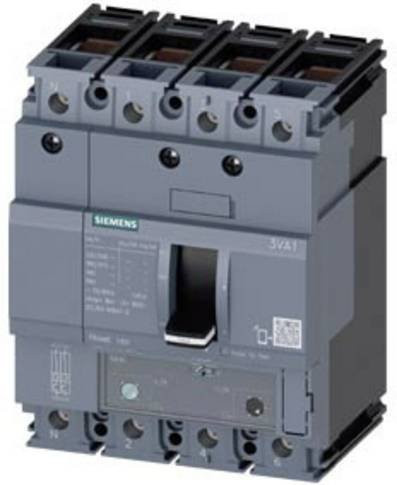Siemens 3VA1116-3GF46-0AA0 Leistungsschalter in Grau mit einem Einstellbereich von 112 - 160A und einer maximalen Schaltspannung von 690 V/AC - Bild 1