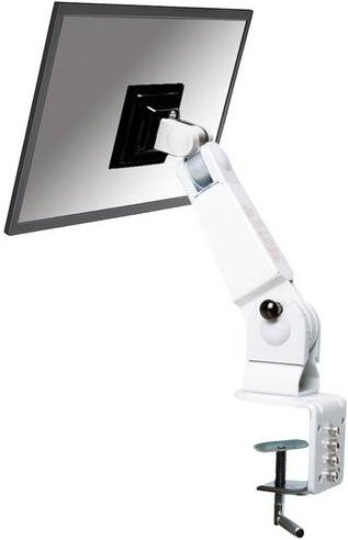 Neomounts Monitor-Tischhalterung FPMA-D400 für 1 Display, 25,4 bis 76,2 cm, höhenverstellbar, neigbar und rotierbar, Creme/Beige/Weiß, VESA 75x75 mm - Bild 1