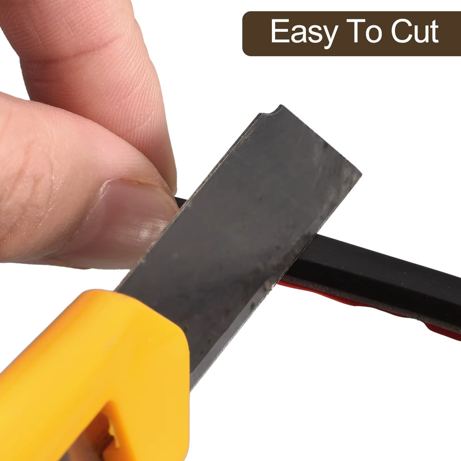 UXCELL EPDM-Gummiplatten selbstklebend in Schwarz für DIY-Dichtungen und Versiegelungen - Bild 4