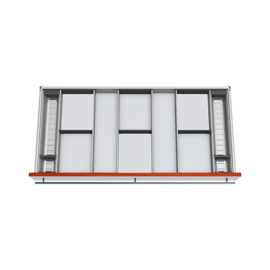 Blum Besteckeinsatz Orga-Line Facheinteilungs-Set Grau für Korpusbreite 1.100-1.199 mm und Nennlänge 550 mm - Bild 2