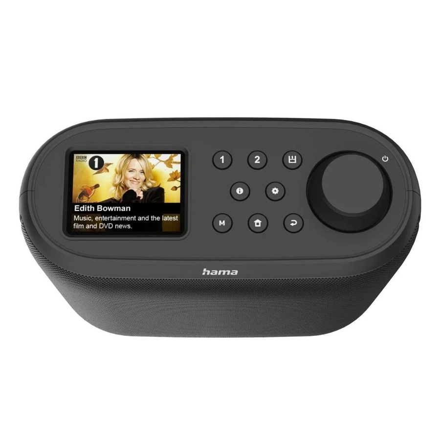 Hama Digitalradio DIR400 DAB+/Internetradio mit Bluetooth RX und App Steuerung, Schwarz - Bild 3