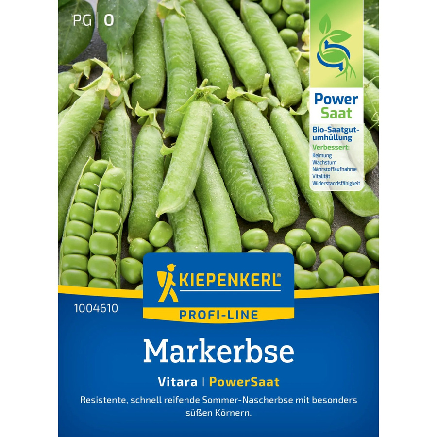 Kiepenkerl Markerbse Vitara Pisum sativum Gemüsesamen - Bild 2