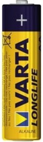 Varta LONGLIFE AA Batterie Alkali-Mangan 2800 mAh 1.5V 8er Folie Gelb - Bild 2