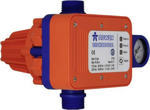 Nowax Wasser-Druckschalter 10 bar max 230V in Orange - Bild 1