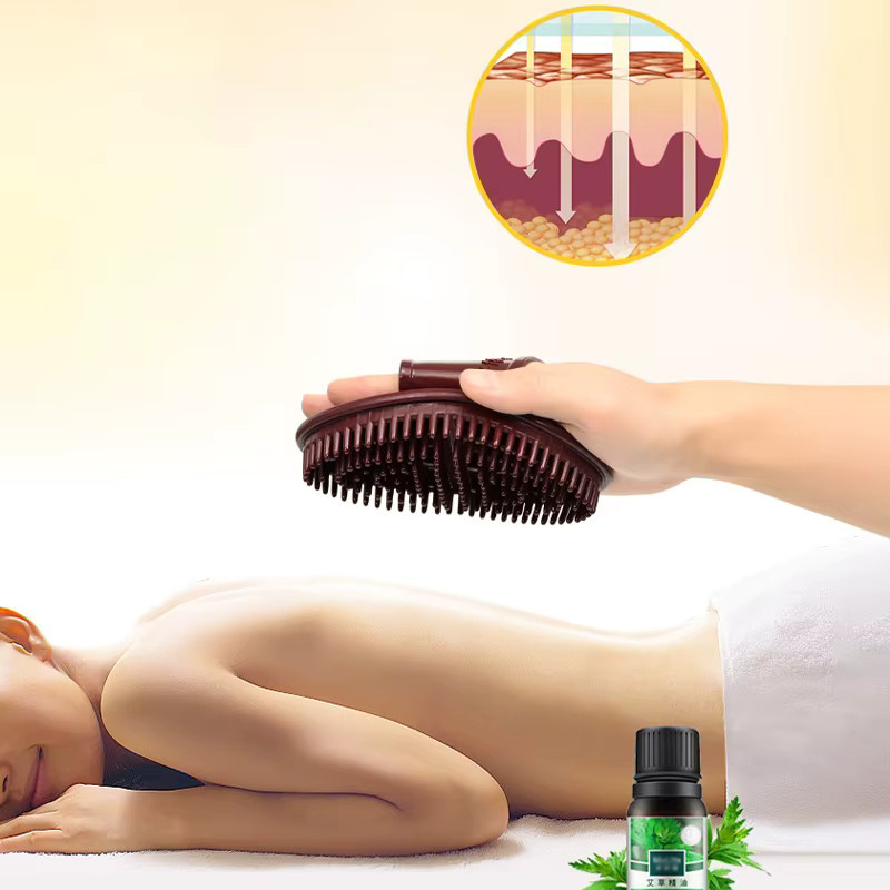 JCSYFAC Massage Pinsel Gua Sha Schaber, 1/2 Stück - Bild 2