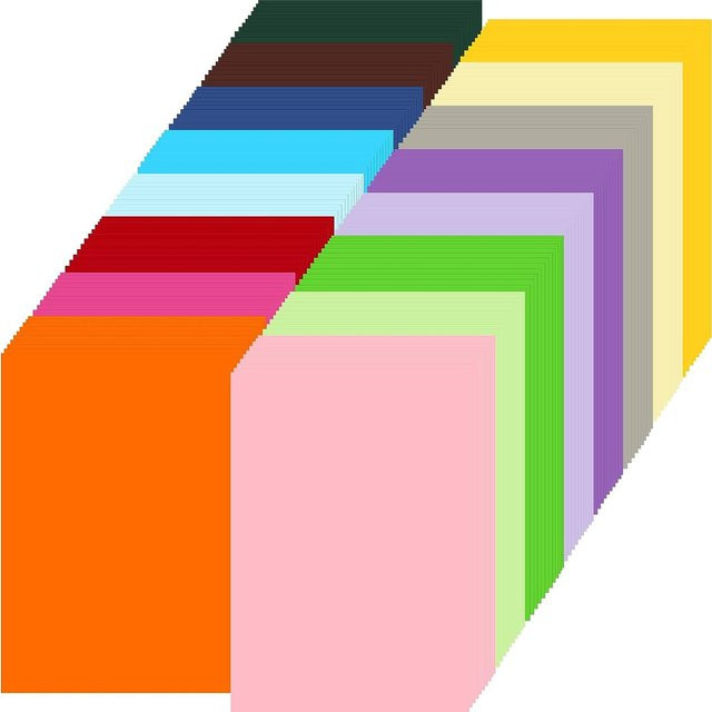 Bunte Haftnotizen für das Büro, quadratischer Notizblock in Mehrfarbig, 100 Stück, B/H: 7,6 x 7,6 cm - Bild 1