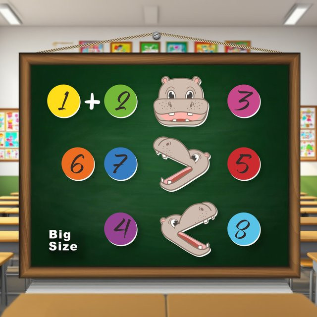 15 magnetische Mathe-Lehrmittel für Whiteboards mit löschbaren Magnetstiften in Mehrfarbig, ideal für den Unterricht - Bild 1