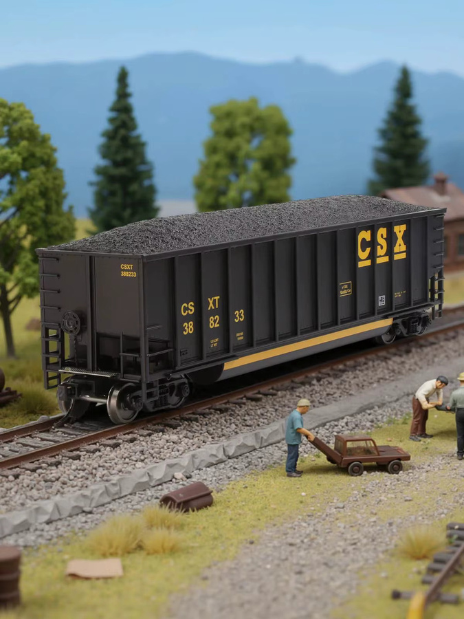 Evemodel Train Wagon Coal Car, 1:87 (Spur H0) - Bild 3