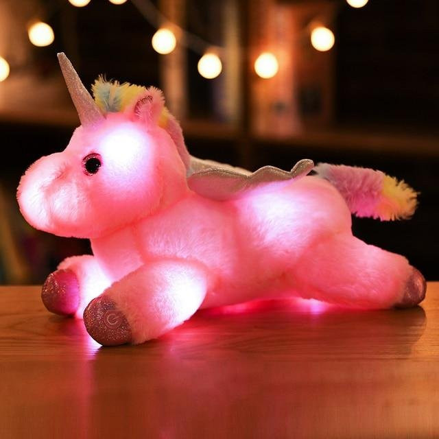 Binchi Keji Travel Blitz Einhorn Plüsch Spielzeug, rosa, mit Licht, 1-teiliges Set, ab 12 Jahren - Bild 1