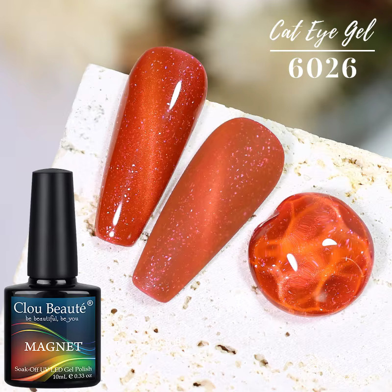 Beaute Magnetischer Katzeaugen-Nagelgel, Schimmernd, Unisex - Bild 3