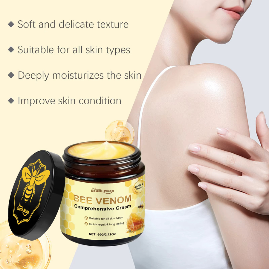 South Moon Bee Venom Gesichtscreme, Creme für Gesicht und Körper, Trockene Haut - Bild 5