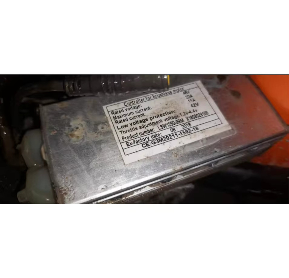 Lishui LSW1250-99M Controller für bürstenlose Bafang Motoren, 48V 22A, Farbe: Silber, E-Bike Zubehör für Fat Bikes - Bild 3
