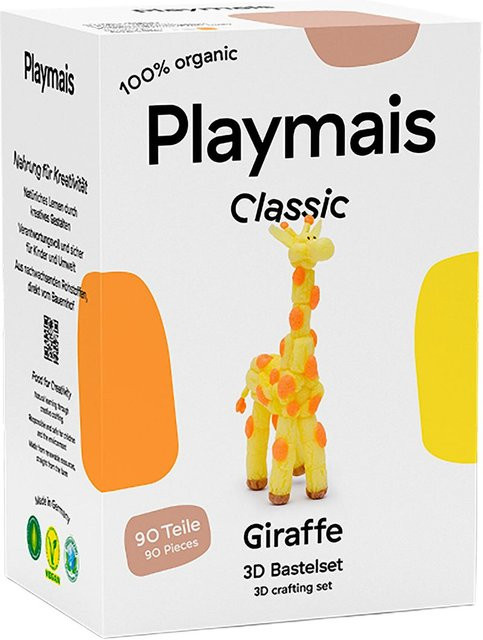 Playmais Classic Giraffe Tierwelt Naturmaterial - Bild 1
