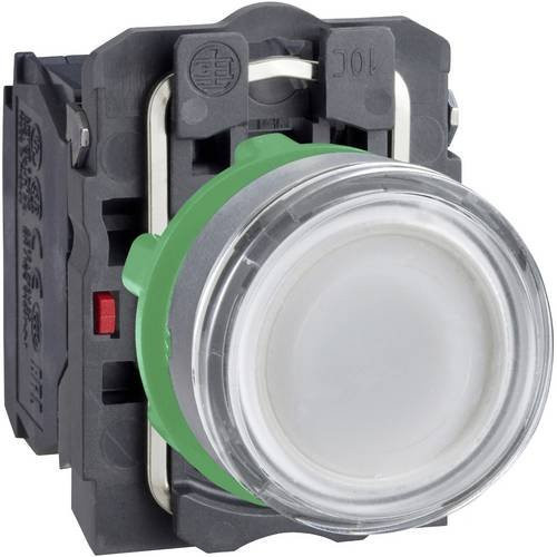 Schneider Electric XB5AWCUST06 Leuchtdrucktaster aus Kunststoff in Grün, 22mm - Bild 1
