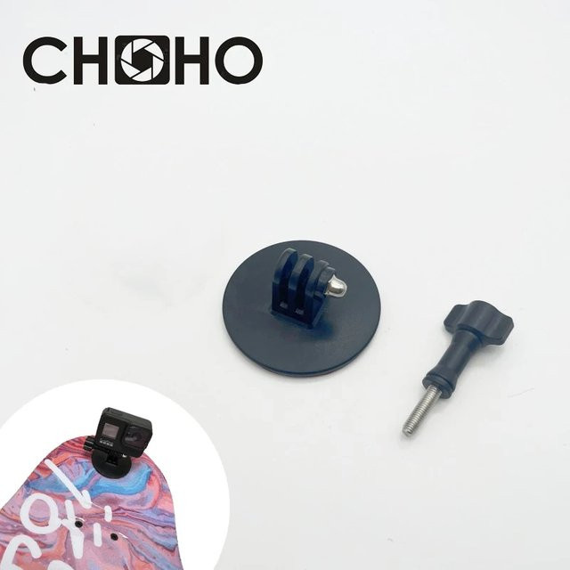 CHOHO Surf Surf Mount Halterung für GoPro und DJI Osmo Action Kameras, Schwarz - Bild 1