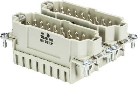 Wieland Electric Steckereinsatz 70.510.3253.0 mit 32 Polen in Grau (5 Stück) - Bild 1
