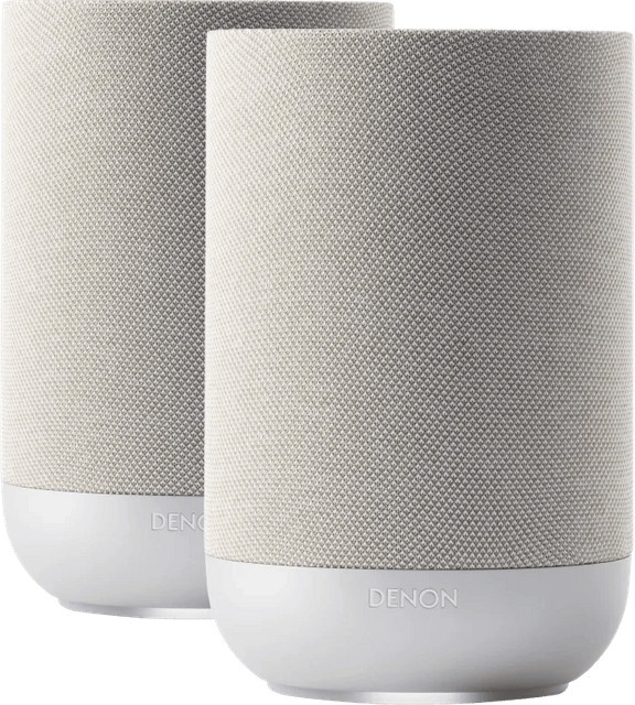 Denon Home 200 Silber Doppelpack Aktive WLAN Lautsprecher - Bild 1