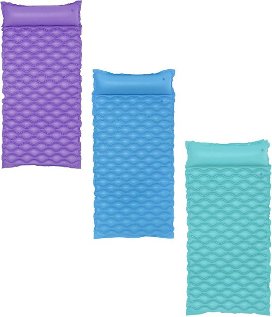 Bestway Luftmatratze Float'n Roll Blau - Bild 1