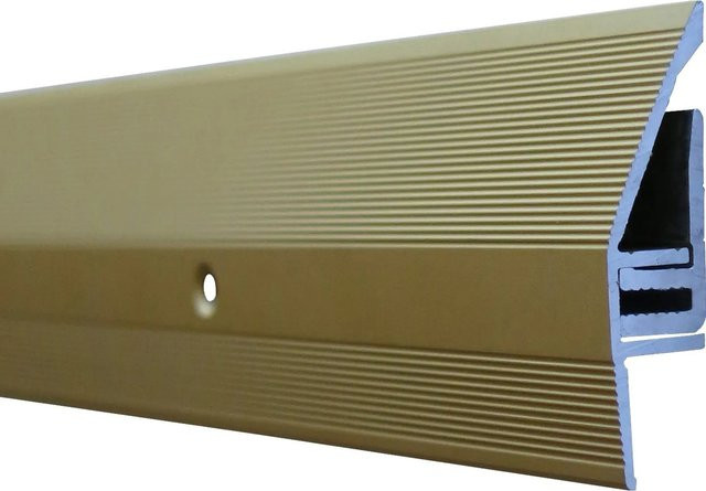 Döllken Profiles Ausgleichsprofil für Einschlagdübel Pro in Sand, Aluminium, Länge: 2700 mm - Bild 1