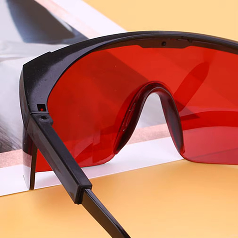 Laserschutzbrille für IPL E-Light und Gefrierpunkt-Haarentfernung, Wellenlängenbereich 200 nm-2000 nm, Farbe: Schwarz, getönt - Bild 5