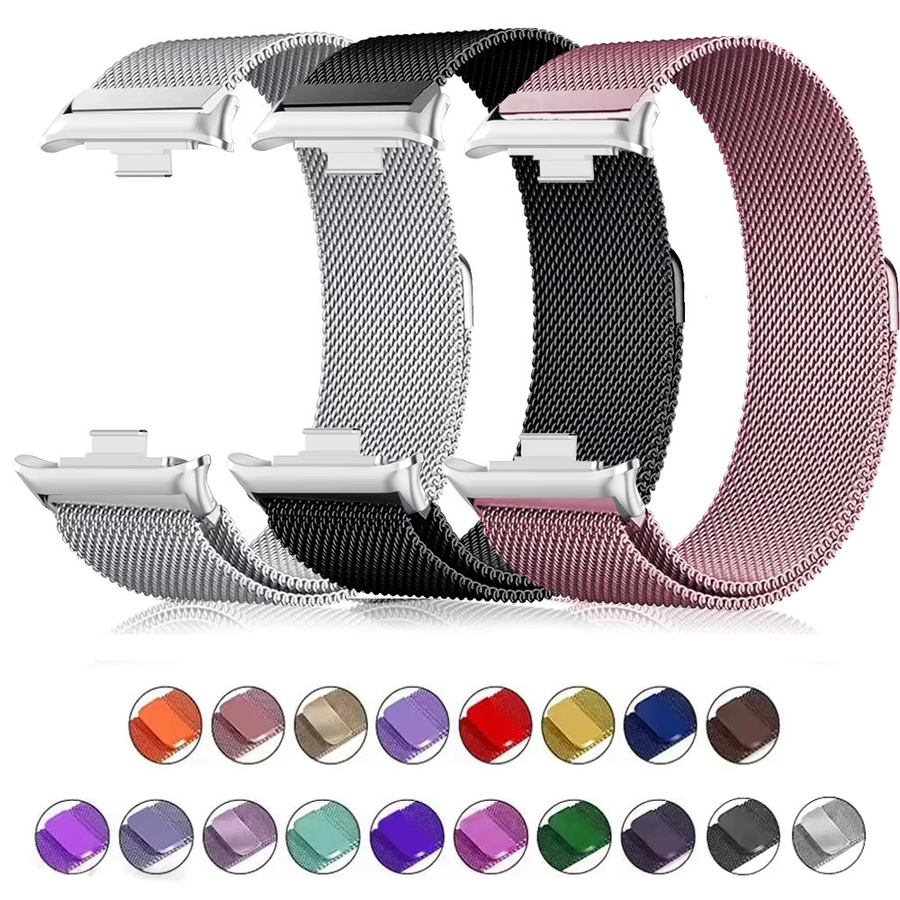 eelhoe Uhrenarmband Milanaise, Edelstahl, Unisex - Bild 4